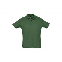 POLO PIQUÉ M/M 3 BOT SUMMER VERDE GOLFO 